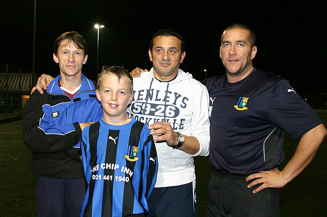 12s Blacks: Match Kit Sponsor, captain and coaches