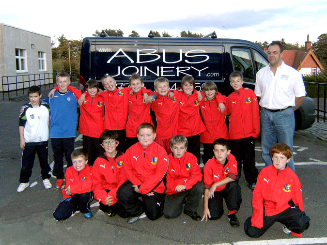 12s Blacks with Training Kit Sponsor